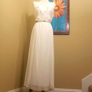 Sleeveless Apt 9 Ruffled Top Maxi Dress